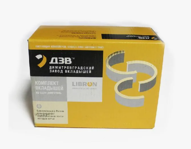 вкладыши шат.р4 (79.5мм-толщ.2.96мм) "ДЗВ" кт.